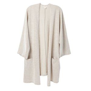 Donni Ribbed Sweater Coat